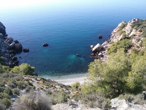 Plage à proximité, chaise longue