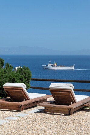 View from property - Aegean View Seaside Apartment Syros (Syros)