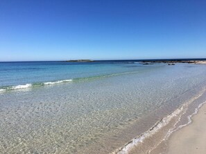 Tæt på stranden