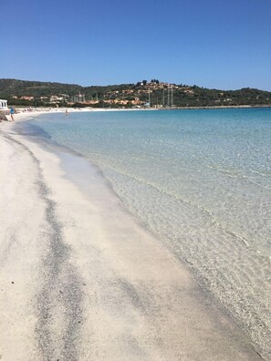 Tæt på stranden
