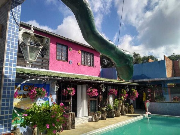 Fachada del alojamiento