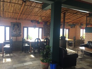 Sittområde i lobbyn