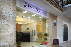 Entrada al alojamiento