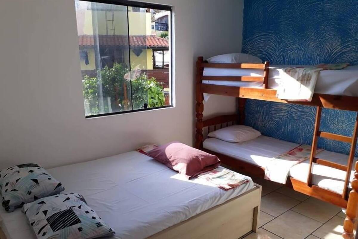 Blackout curtains, iron/ironing board, free WiFi, bed sheets