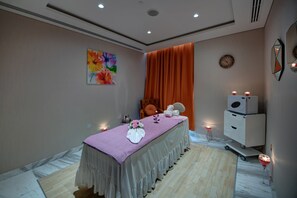 Çiftler için bakım odaları, derin doku masajı, İsveç masajı 