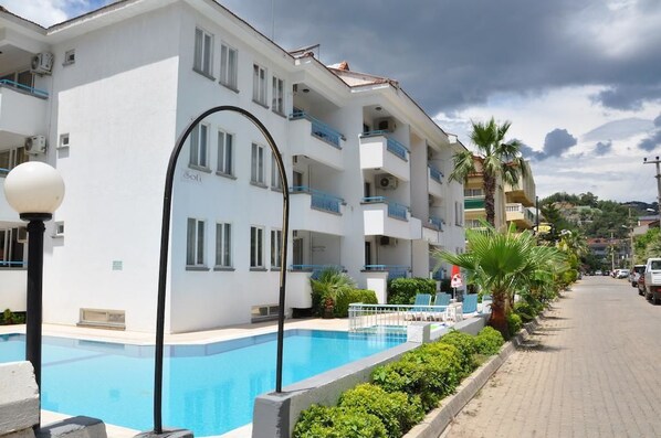 Overnatningsstedets facade