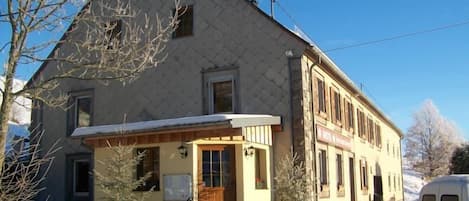 Façade de l’hébergement