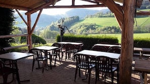 Terrace/patio - Ferme Auberge du Chèvremont (Orbey)