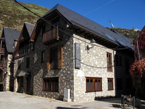 Majoituspaikan julkisivu