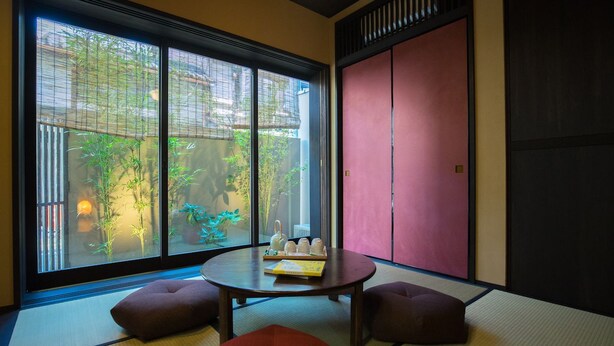 Basic House, Multiple Beds, Non Smoking | Living area | Flat-screen TV - Fine House (Kyoto)