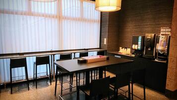 Sitteområde i lobbyen