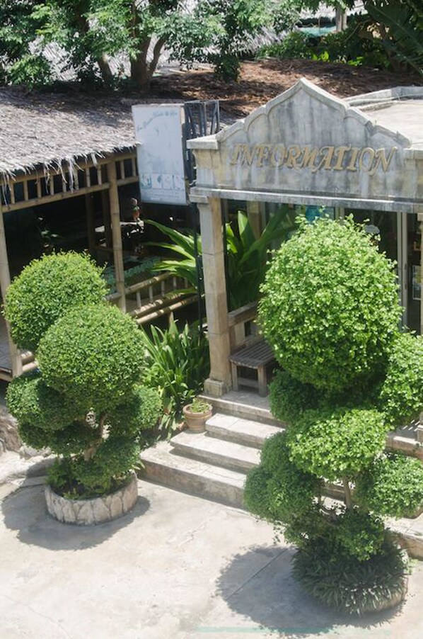 Mostrador para check-in y check-out