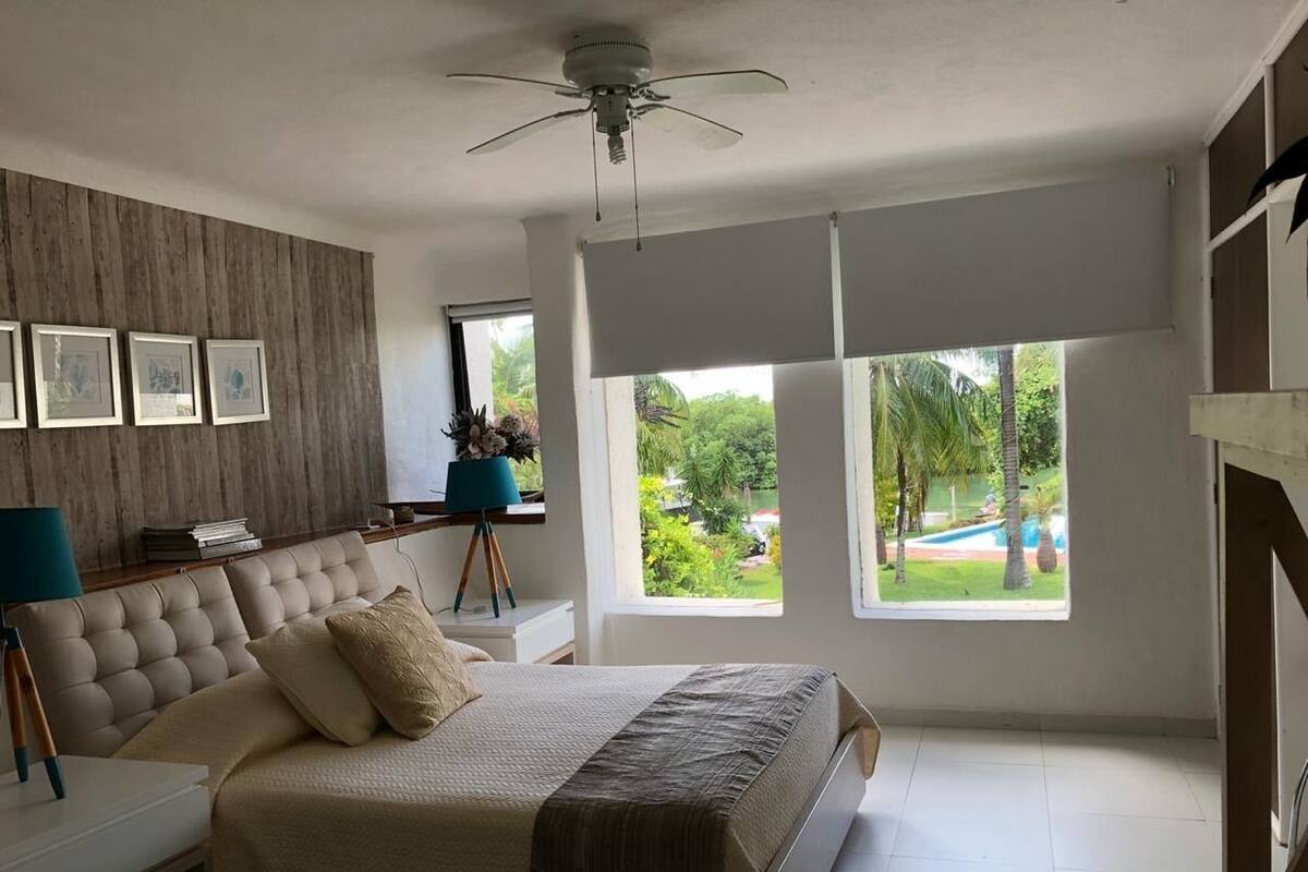 Standard Quadruple Room, 2 Double Beds | View from room