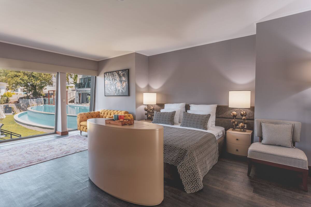 Suite, vistas a la piscina | Vistas desde la habitación