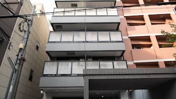 Voorkant van accommodatie