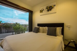 Villa, 3 chambres, piscine privée | Vue de la chambre