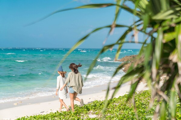 Playa en los alrededores y playa de arena blanca