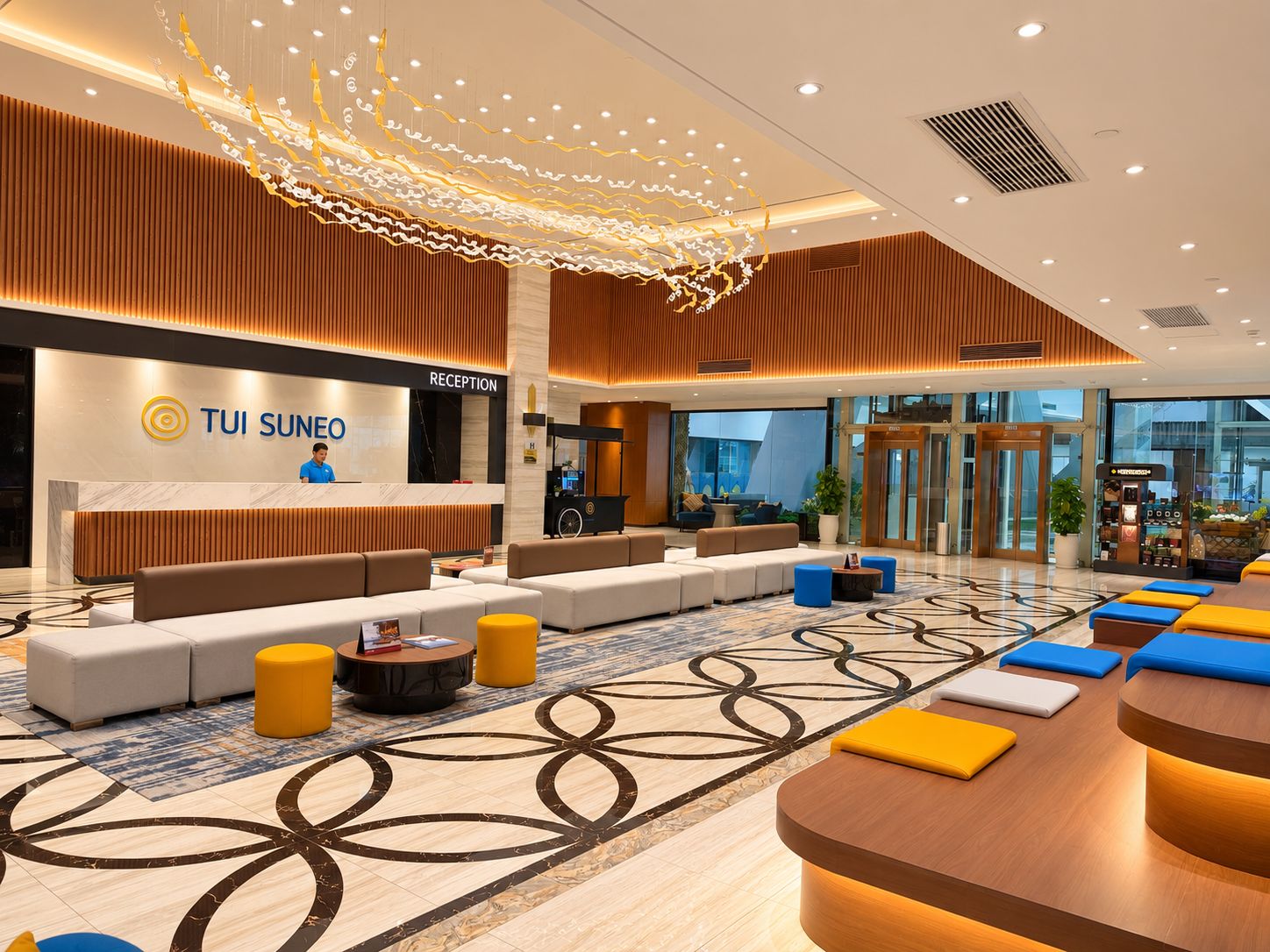 Quầy tiếp tân