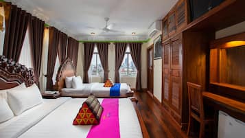 Sábanas de algodón egipcio, ropa de cama de alta calidad y minibar