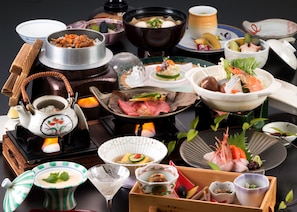 Spisemuligheter i ryokan