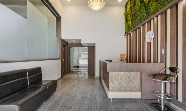 Sala de estar en el lobby