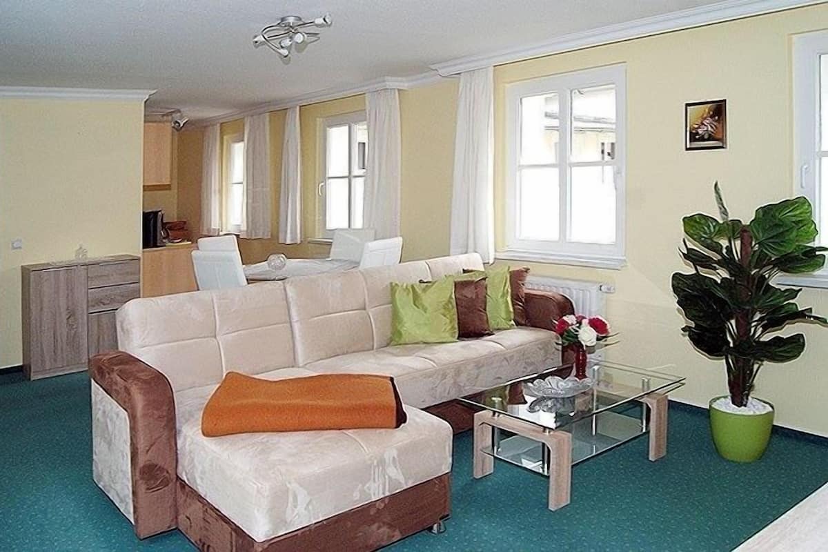 Appartement, 2 chambres, terrasse (2. - incl. Cleaning Fee 55 EUR) | Coin séjour