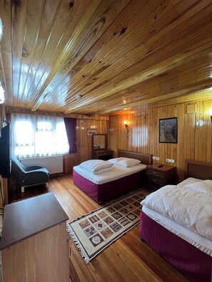 Desk, free WiFi, bed sheets - Ayder Yesil Vadi Otel (Camlihemsin)