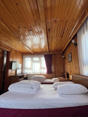 Desk, free WiFi, bed sheets - Ayder Yesil Vadi Otel (Camlihemsin)