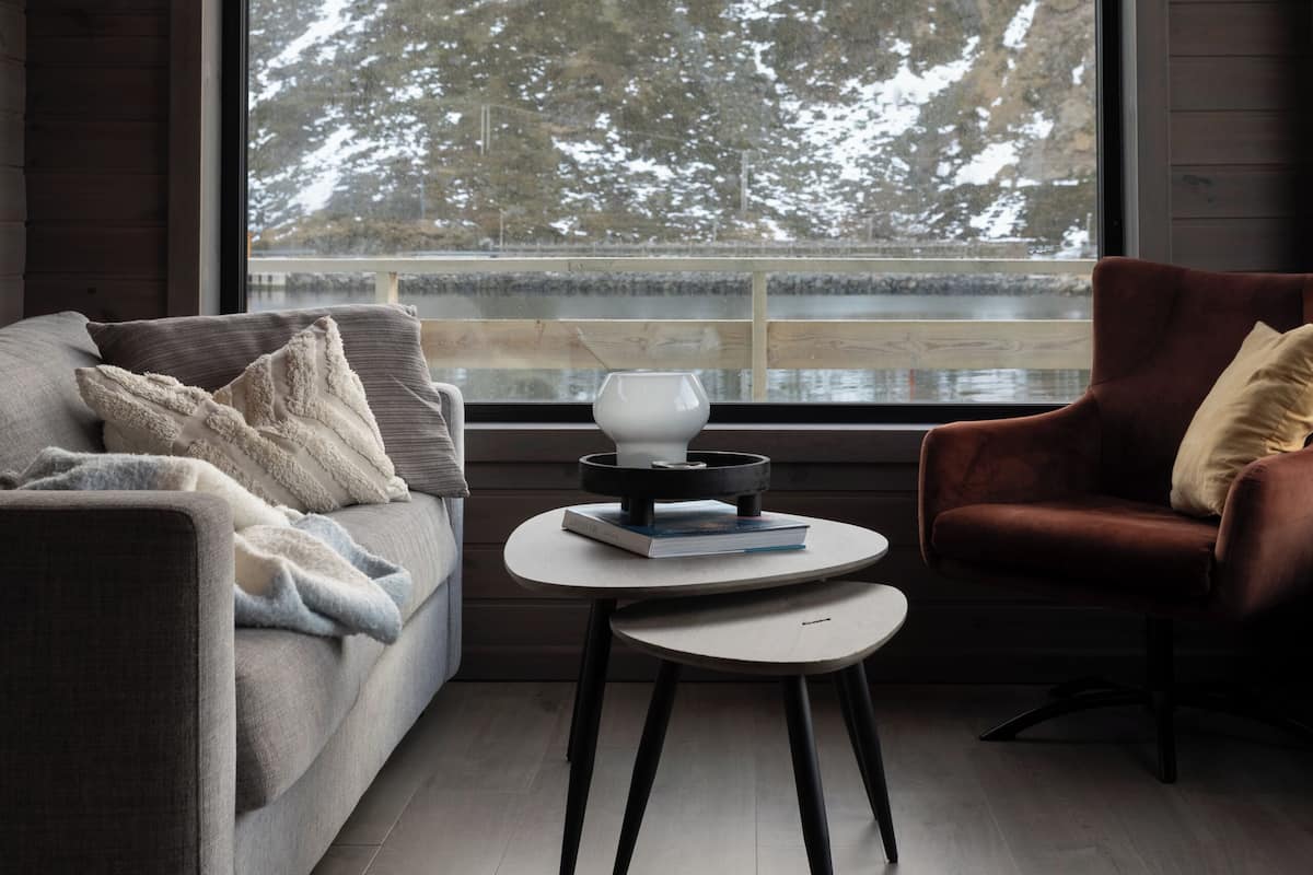 Suite Studio Design, 1 lit double et 1 canapé-lit, non-fumeurs, vue mer | Rideaux occultants, Wi-Fi gratuit, draps fournis