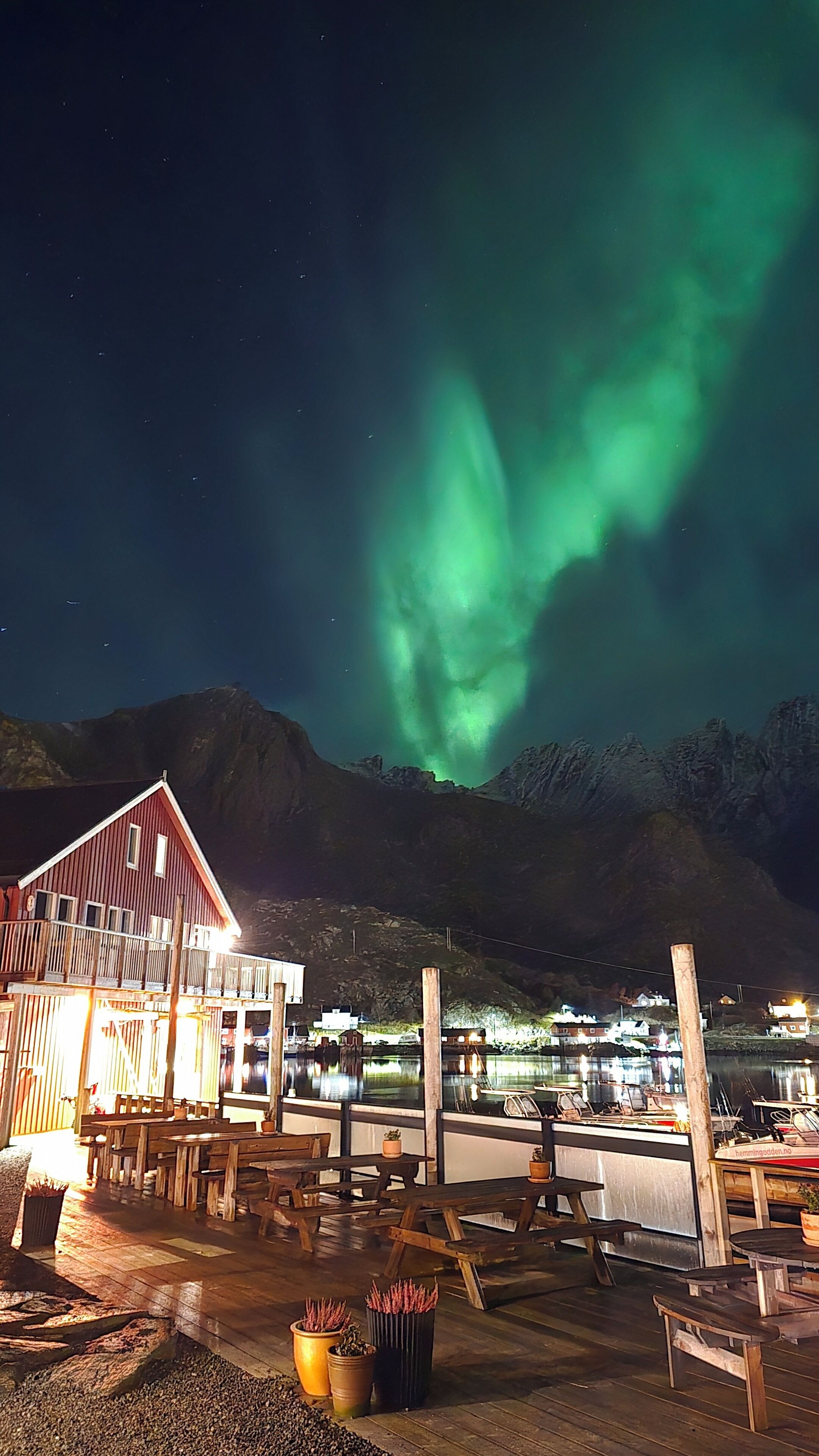 Área para banquetes al aire libre