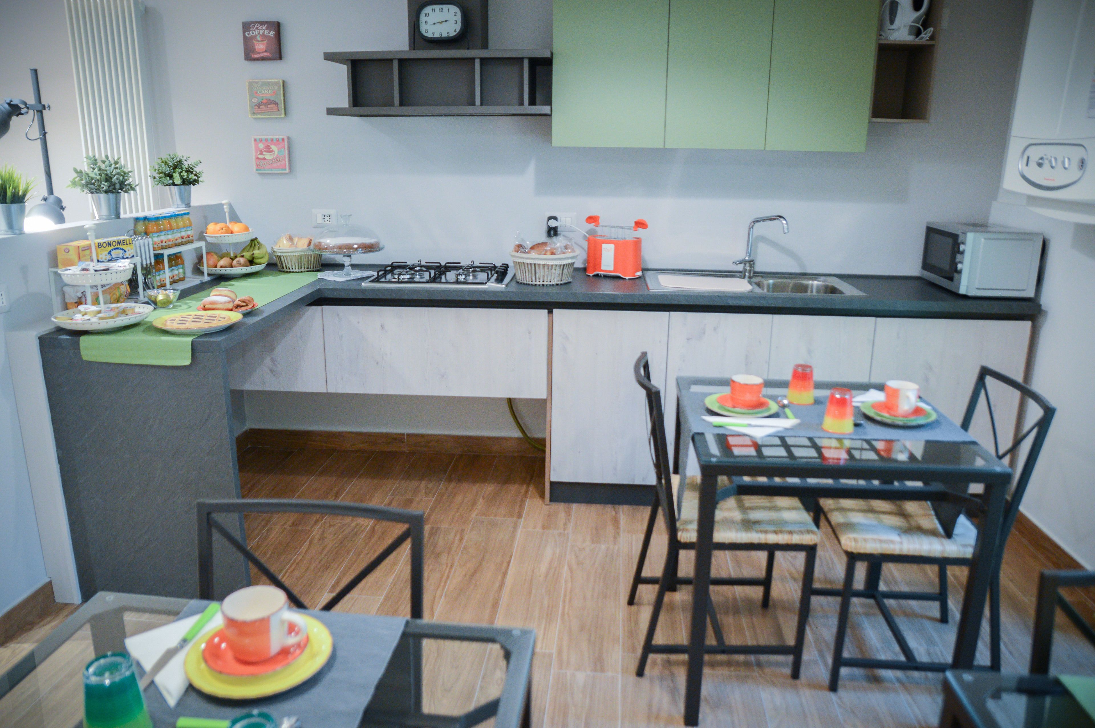 Colazione a buffet inclusa, servita tutte le mattine 