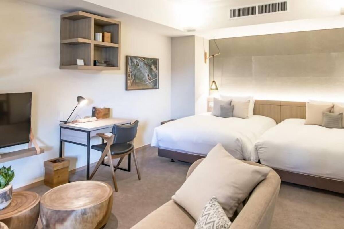 Minibar, in-room safe, desk, blackout curtains