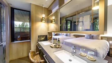 Suite Premium (TOKIWAGI Twin) | Lavabo en el baño