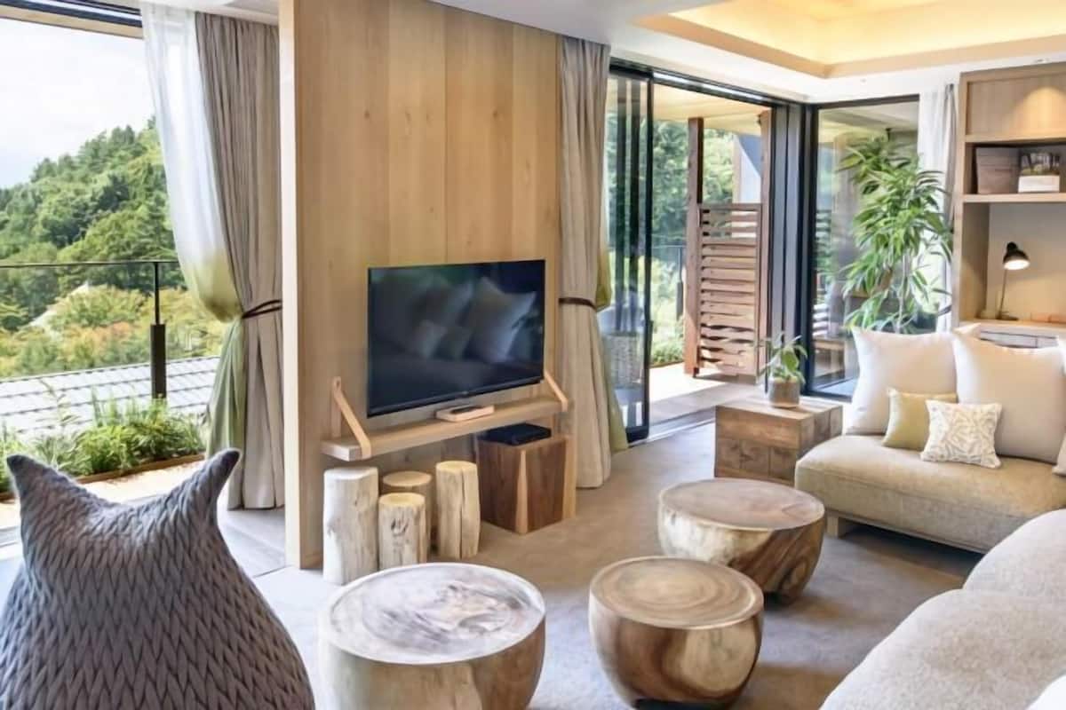 Living area | Flat-screen TV, DVD player