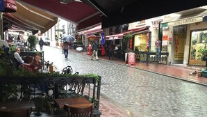 Entrada de la propiedad