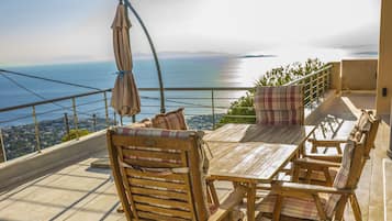 Appartamento Deluxe, vista mare | Balcone