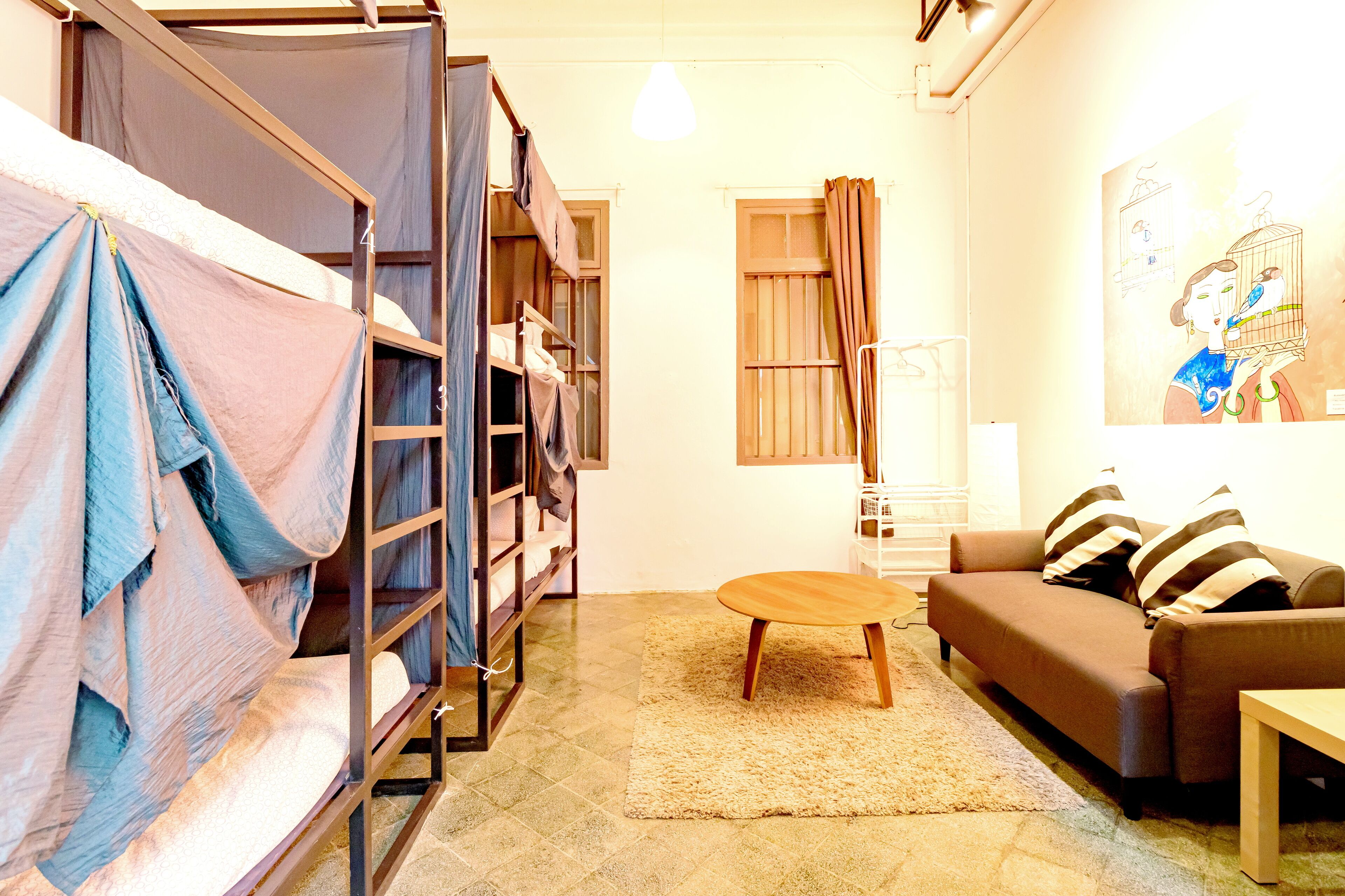 Design Shared Dormitory, Mixed Dorm | In-room safe, laptop workspace, free WiFi, bed sheets