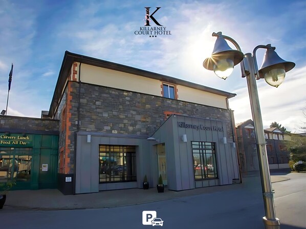 Façade de l’hébergement