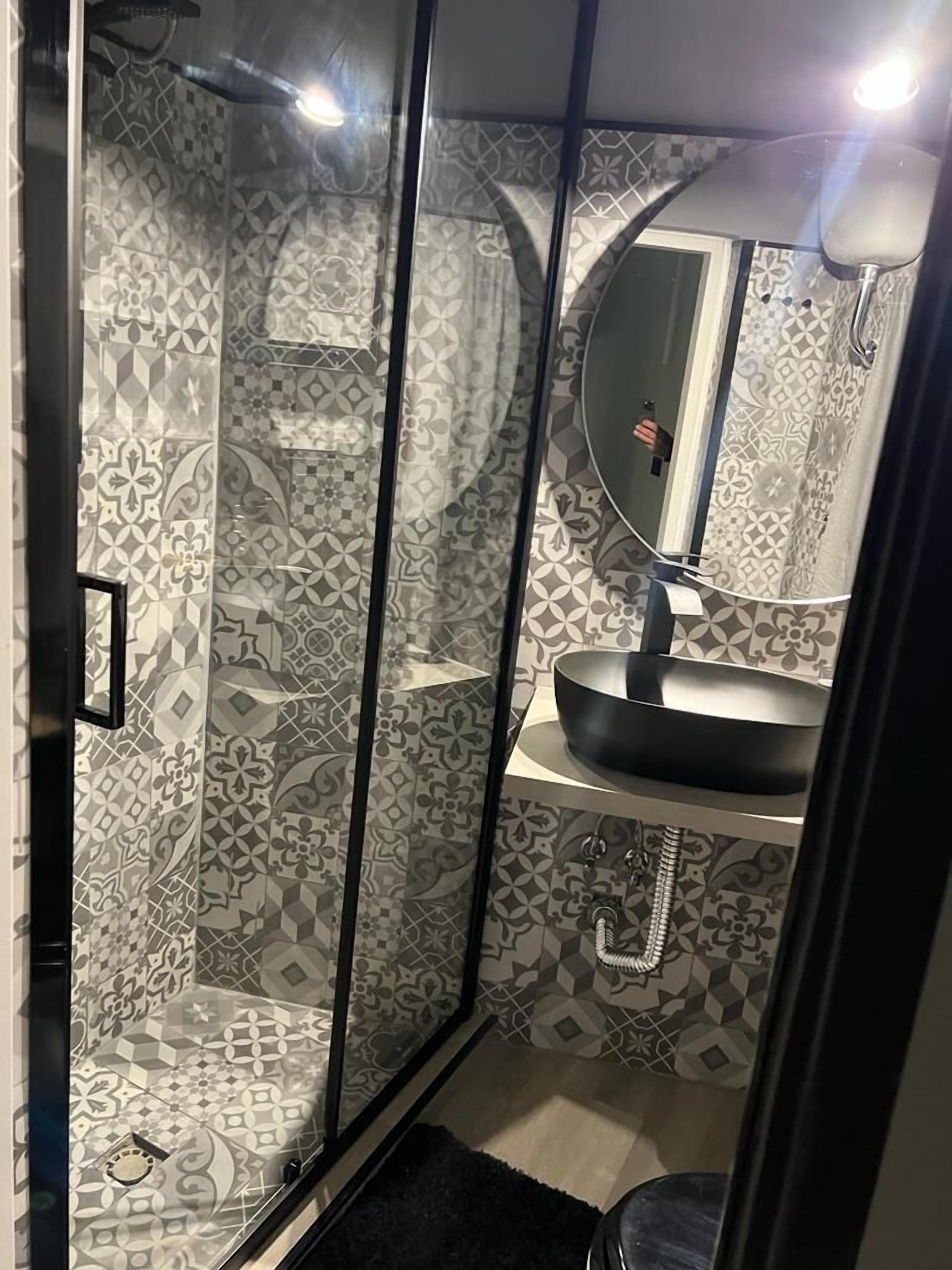 Chambre Triple, plusieurs lits, vue jardin