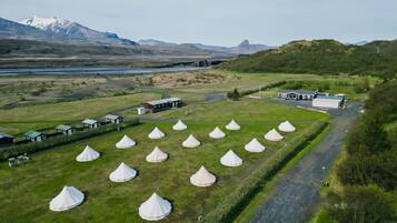 Glamping | Vue de la chambre