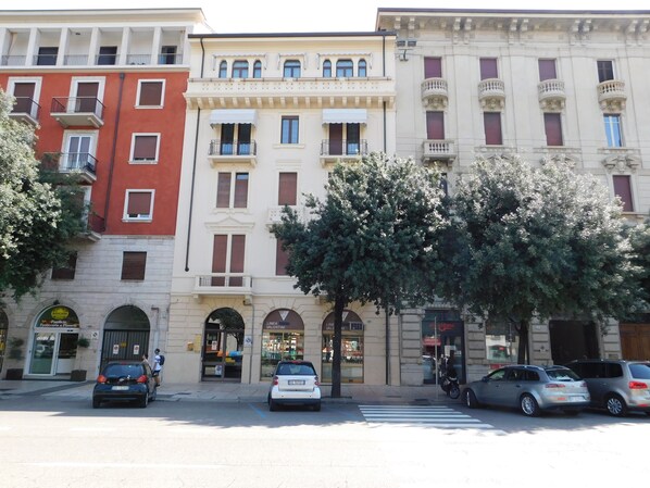 Façade de l’hébergement