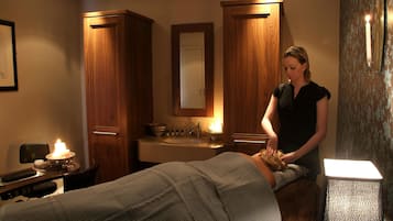 Massage med varma stenar, djupmassage, sportmassage och 1 behandlingsrum