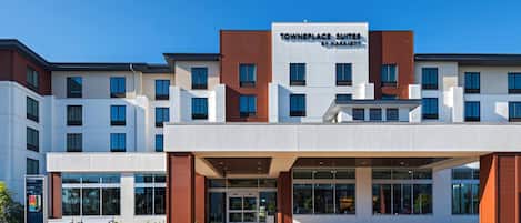 Blick von der Unterkunft