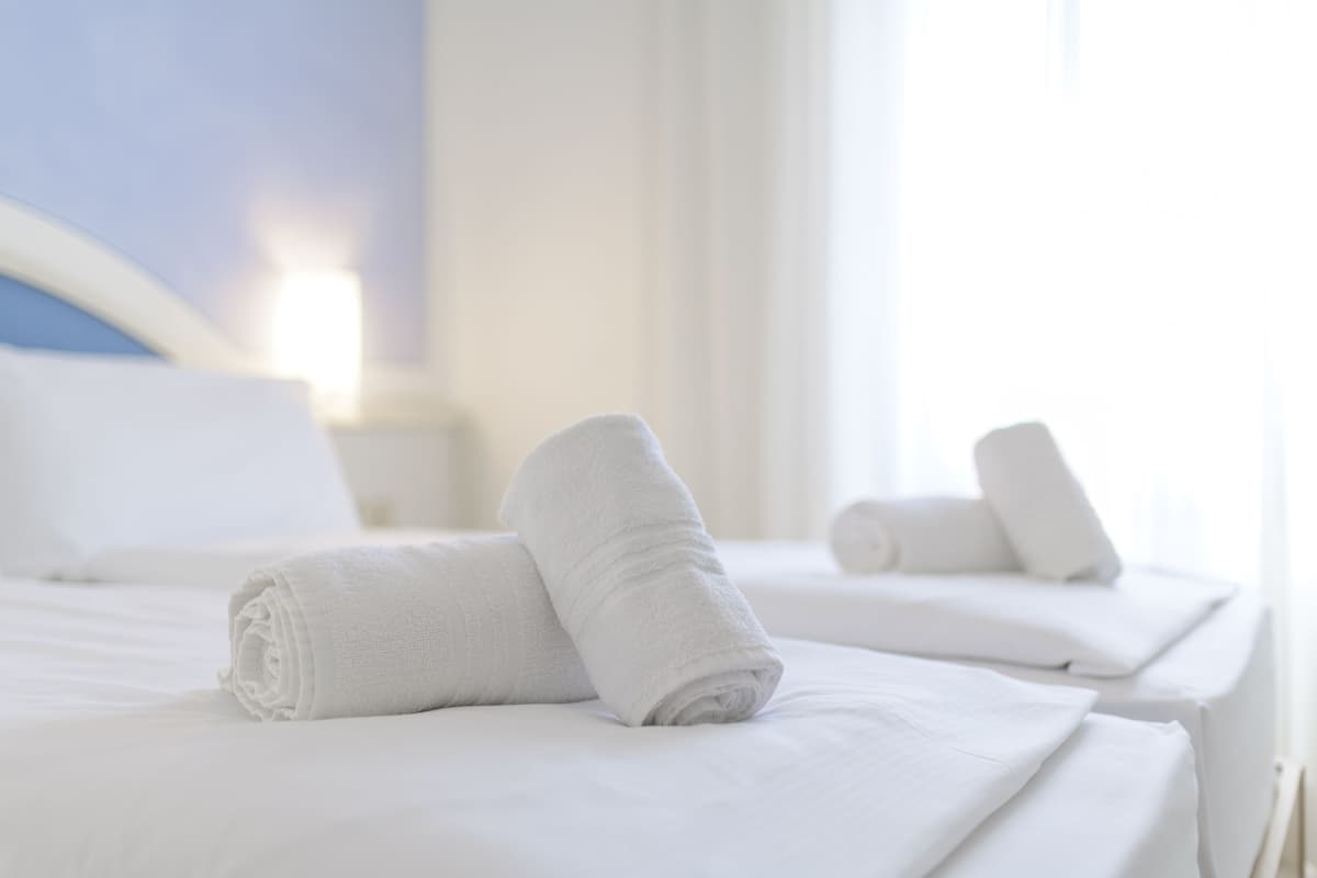 Wifi gratis y ropa de cama