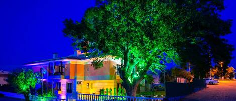 Façade de l’hébergement