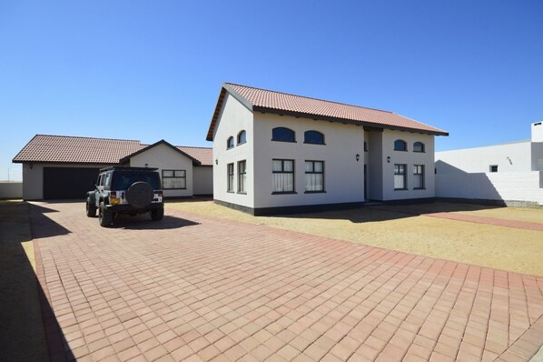 Overnatningsstedets facade