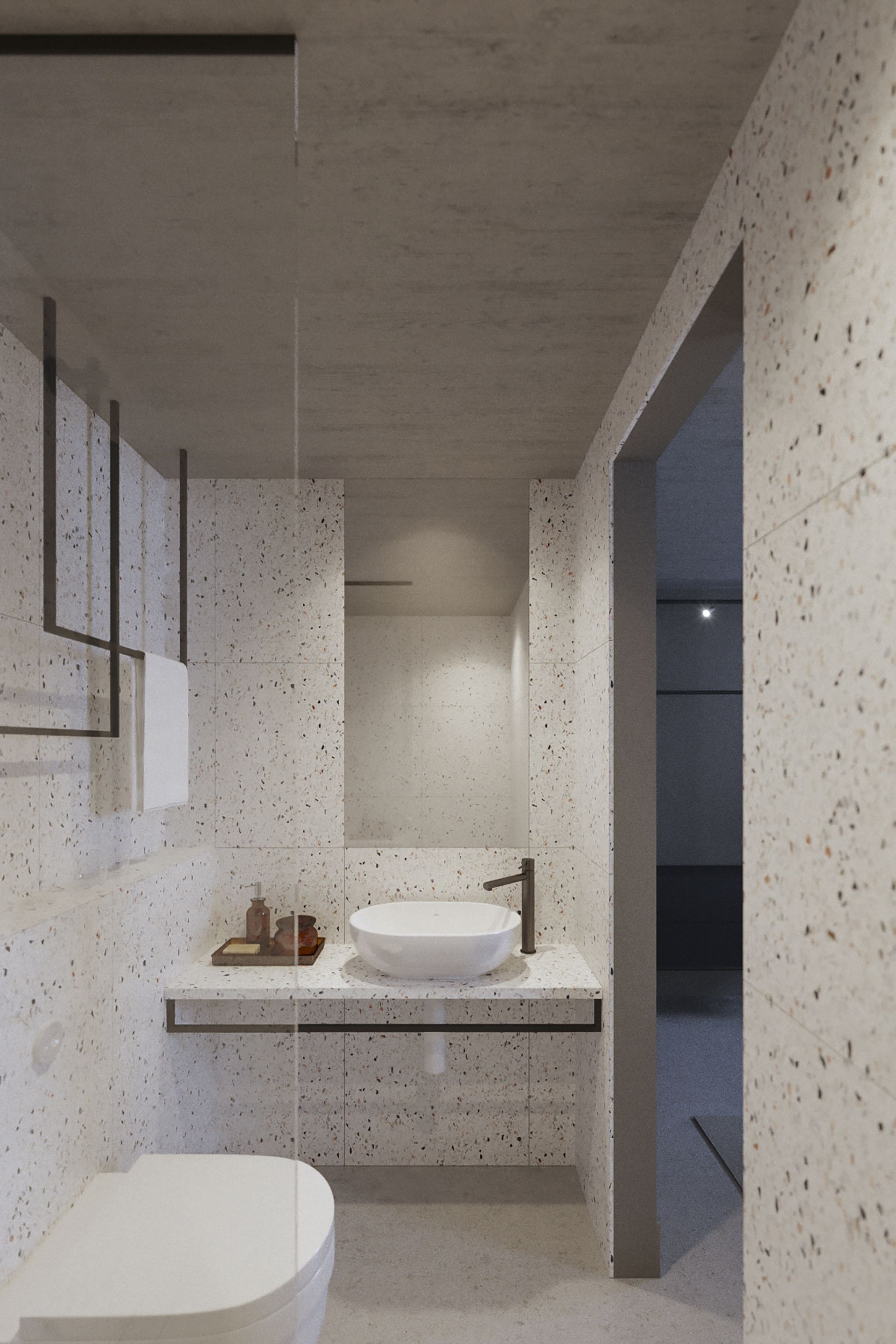 shower, designer toiletries, hair dryer, towels