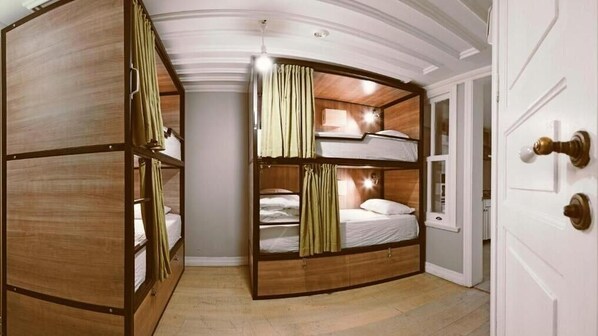 1 bedroom, desk, blackout drapes, iron/ironing board
