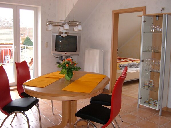 Huoneisto (Langeoog -  incl. 35 EUR cleaning fee) | Ruokailu omassa huoneessa