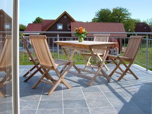 Appartement (Langeoog -  incl. 35 EUR cleaning fee) | Balcon